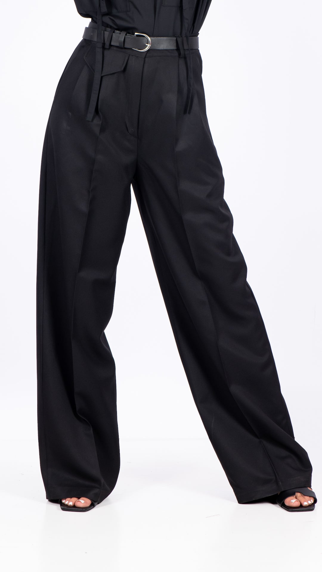 pantalon classique taille haute