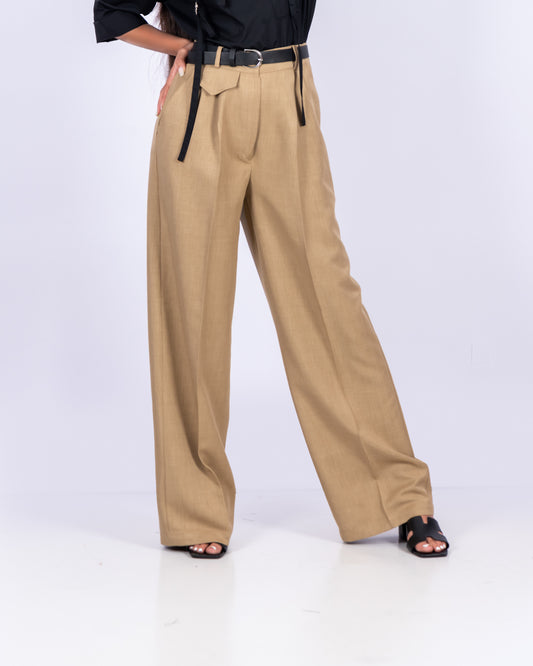 pantalon classique taille haute