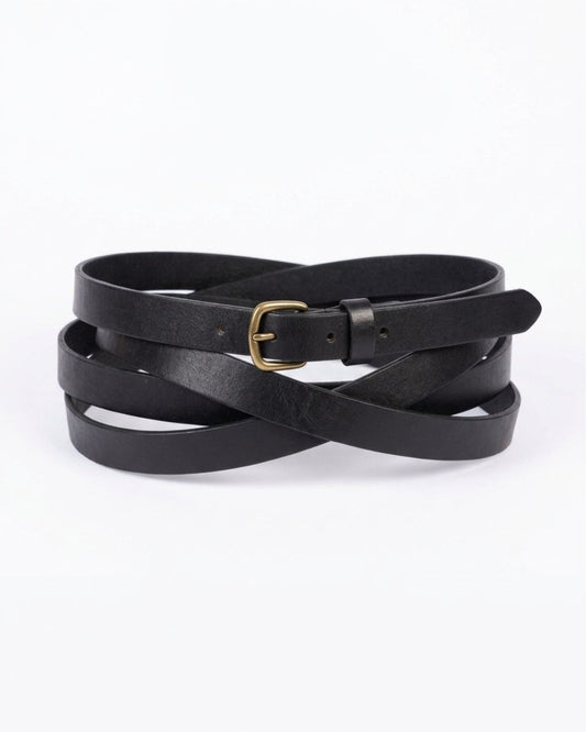 ceinture noir en cuir