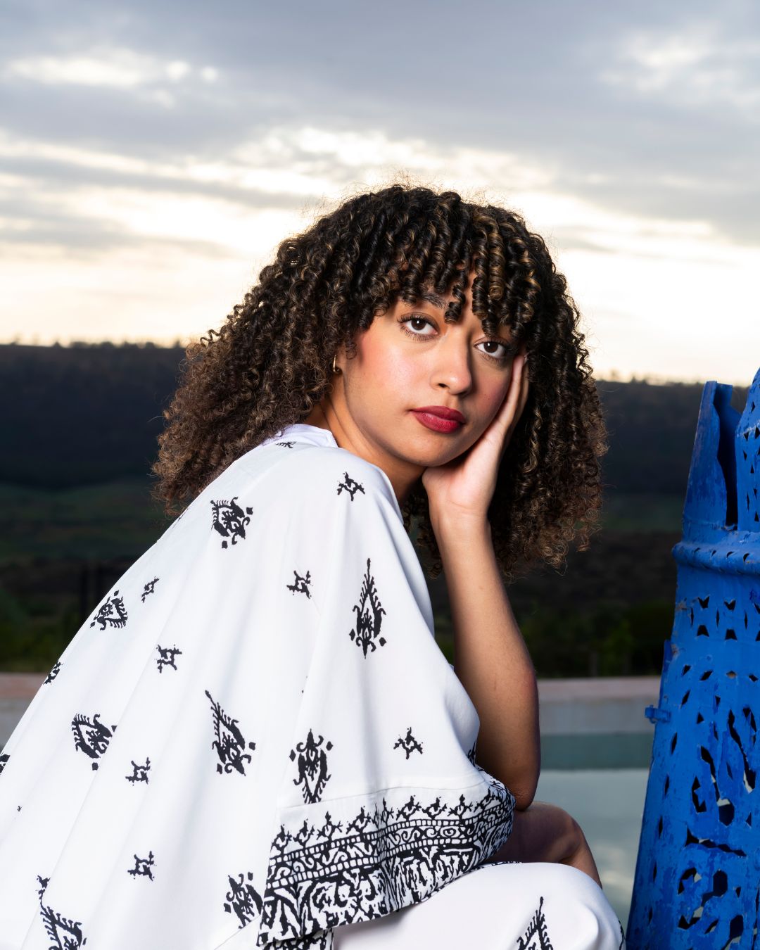 ensemble cape et pantalon