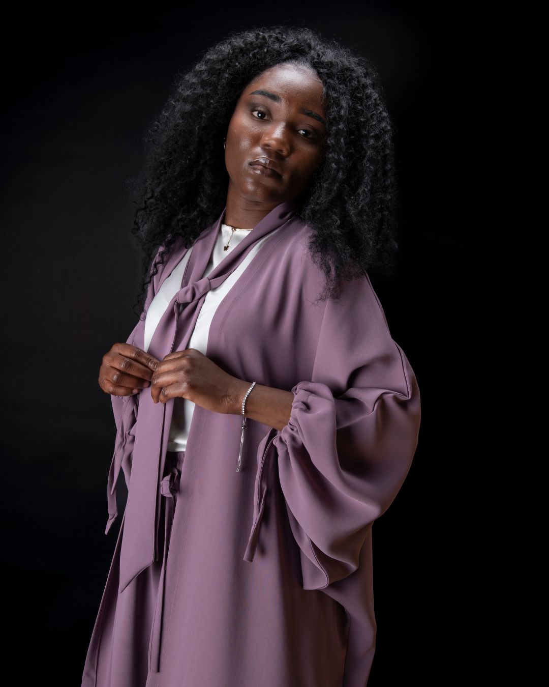 ENSEMBLE KIMONO ET PANTALON FLUIDE
