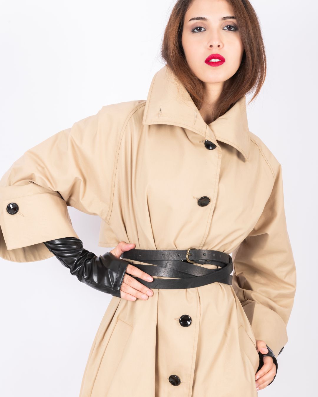 ceinture noir en cuir