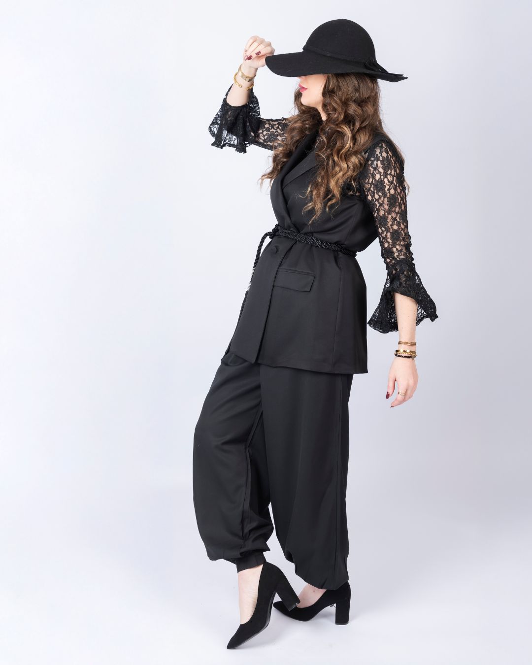 tailleur pantalon et gilet