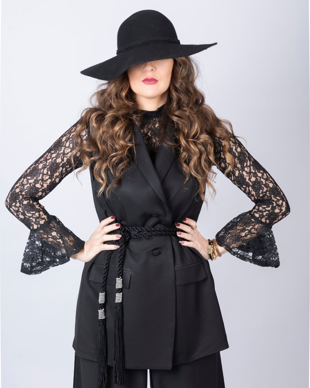 tailleur pantalon et gilet