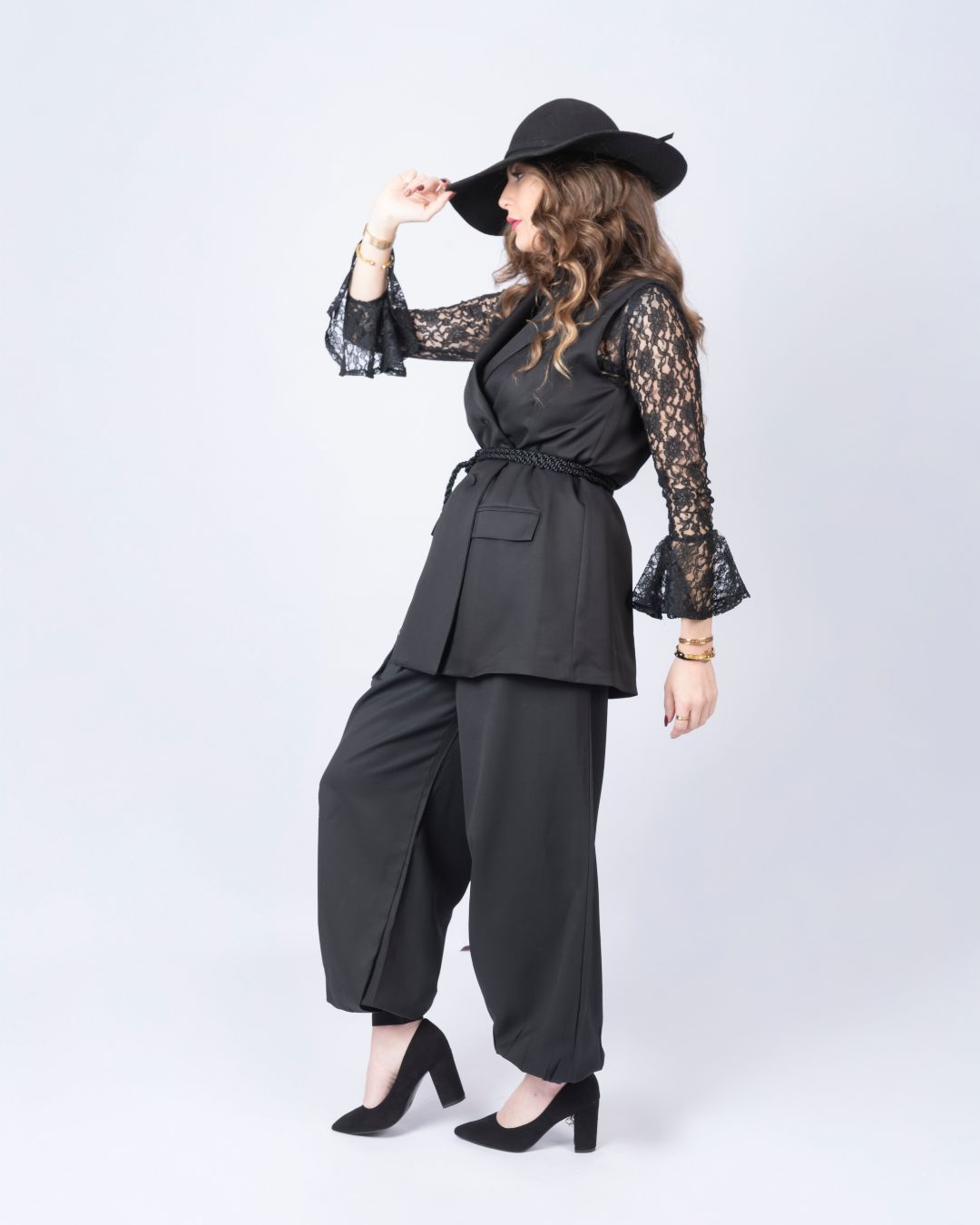 tailleur pantalon et gilet