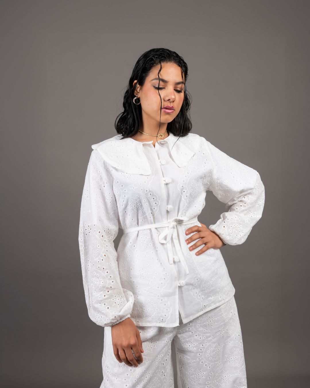 ensemble broderie anglaise